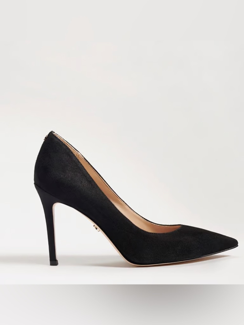 Sam Edelman - DANNA POINTED TOE HEEL in black suede, size 6 M - Picture 10 of 14
